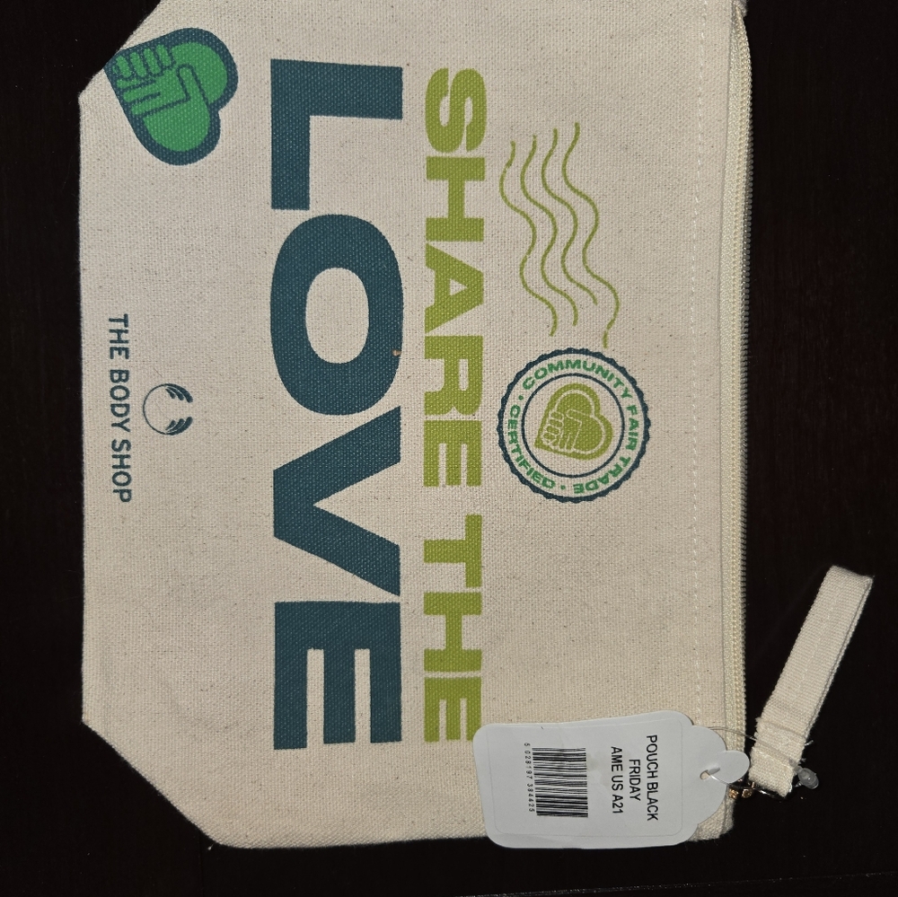 Canvas Cosmetic Pouch